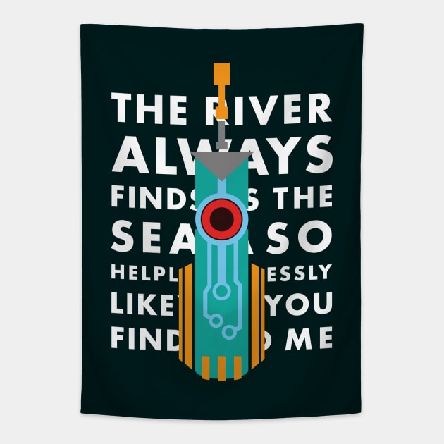 Transistor - Paper Boats, river Tapestry by Mandos92