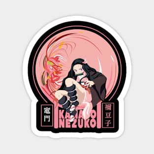 Nezuko Pink Magnet