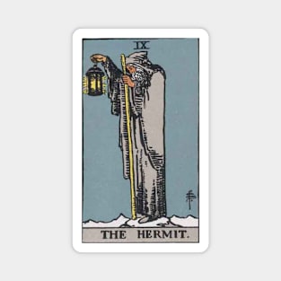 Tarot Deck - Major Arcana - IX - The Hermit Magnet