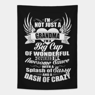 Sassy and Wonderful Grandma Tapestry