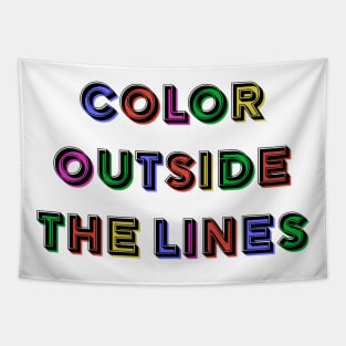 Color outside the lines Tapestry