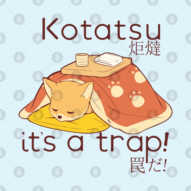 Fox in a Kotatsu it's a trap by Myanko