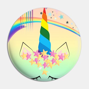 Unicorn Rainbow Pin