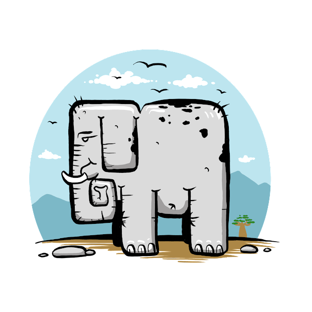 Grumpy Elephant by OsFrontis