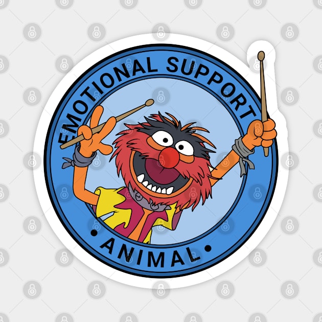 Muppets Emotional Support Animal Magnet by valentinahramov