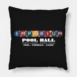 Emporium Pool Hall Pillow