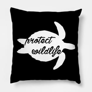 protect wildlife - sea turtle Pillow