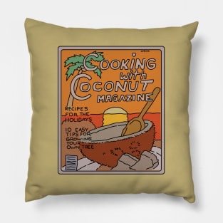 Cooking with Coconut Magazine Pillow