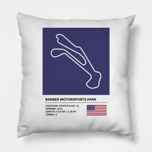 Barber Motorsports Park [info] Pillow