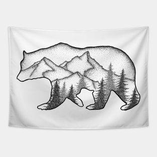 Bear Wild Tapestry
