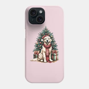 Christmas is Golden with Golden Retriever Phone Case