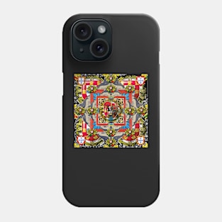 Portuguese folk art Phone Case