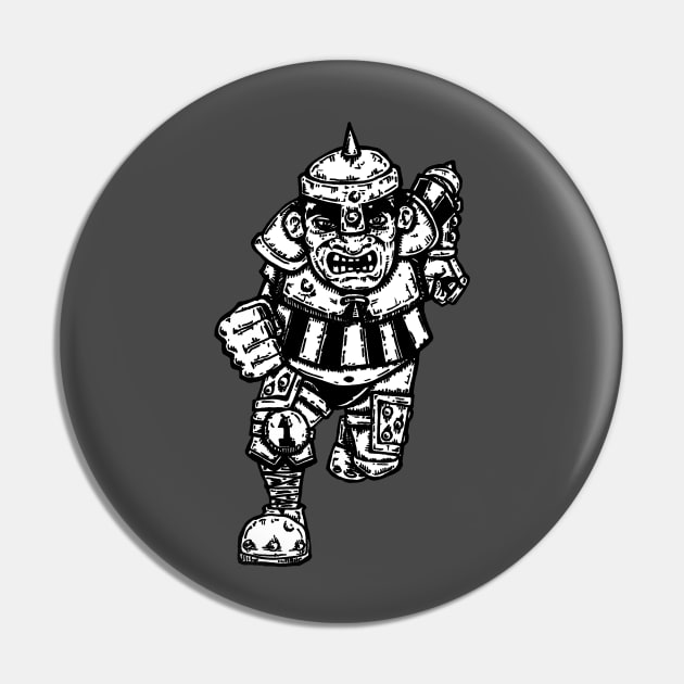 Halfling Player Pin by Spevna