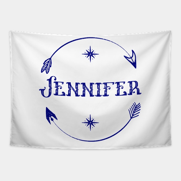 Name Jennifer Tapestry by AllWellia