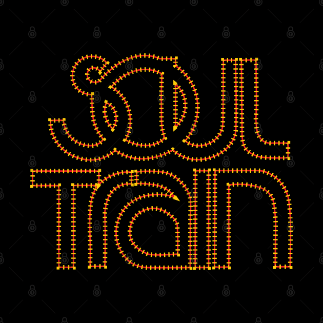 Soul Train Typography Design by Trendsdk