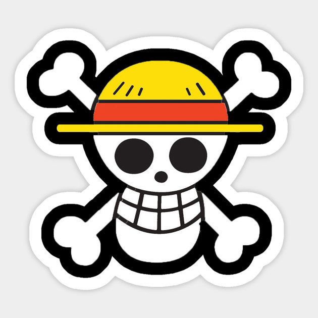 One Piece Joker Sticker Teepublic