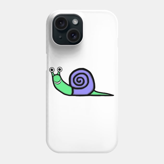 Smiley Snail Phone Case by BlakCircleGirl