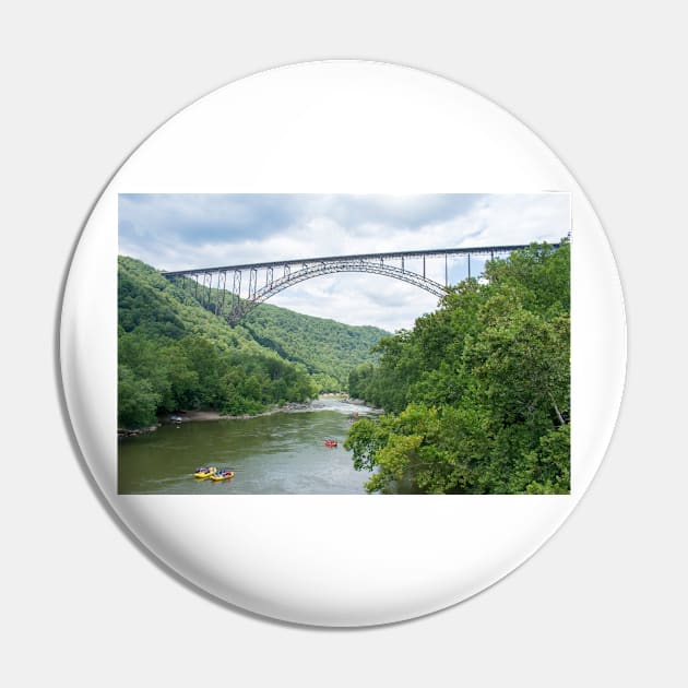 New River Gorge Bridge, Fayettville, West Virginia Pin by searchlight