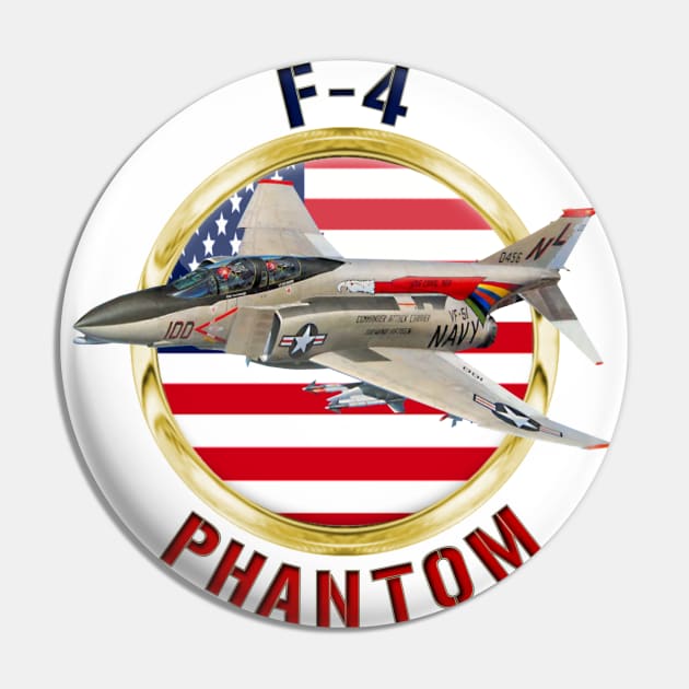 F-4B Phantom II USA Pin by MilMerchant