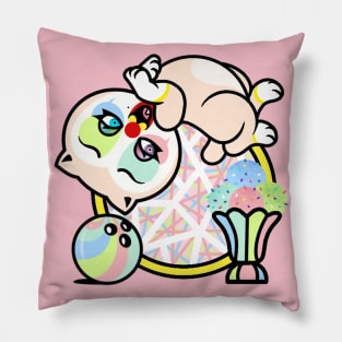 Clowning Around Pillow