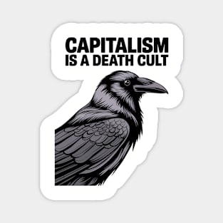 Capitalism Is a Death Cult Sarcastic Activism Statement Magnet