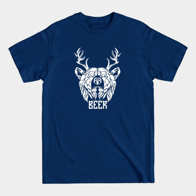 Disover Beer Bear Deer - Beer Bear Deer - T-Shirt