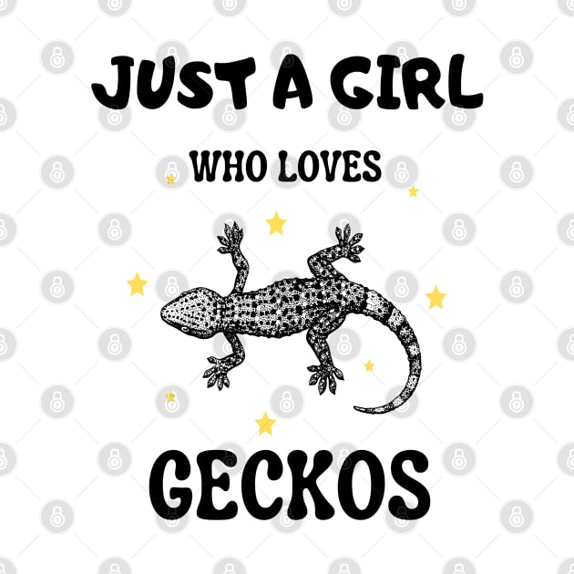 Just a girl who loves geckos, Cute Gecko lover by JustBeSatisfied