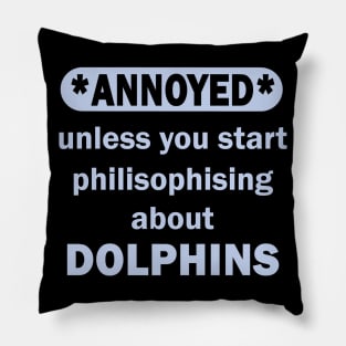 Dolphins Humpback Whale Diving Girls Earth Killer Whale Pillow