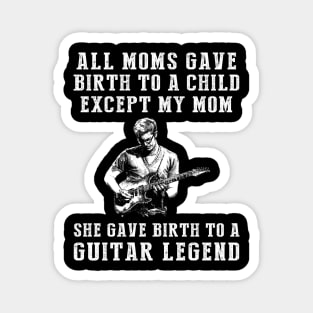 Guitar Legend - The Rockin' Birth Story Magnet