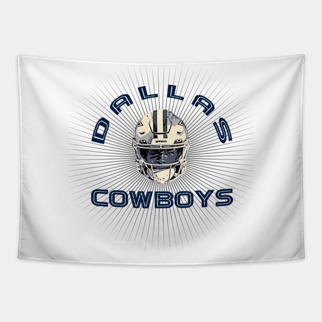Dallas Cowboys Football Team Tapestry by antarte