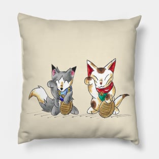 Beckoning Buddies Pillow