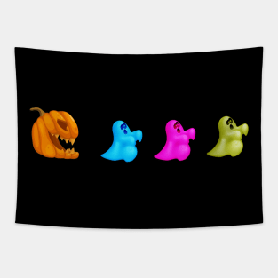 Pac 'O' Lantern Tapestry