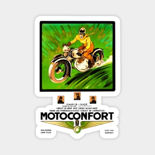 Classic Motoconfort Motorcycle Company Magnet