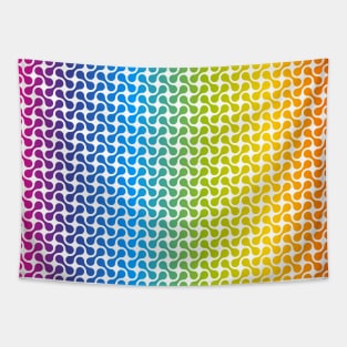 Full Spectrum (Rainbow) Metaballs Pattern Tapestry