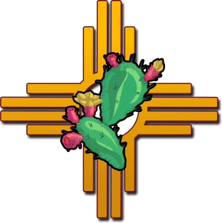 New Mexico Prickly Pear Magnet