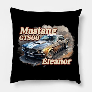Mustang GT500 Eleanor Pillow
