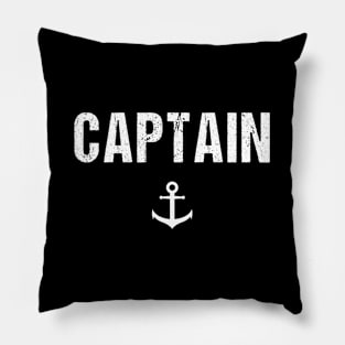Boat Captain For Boat Owner Pillow