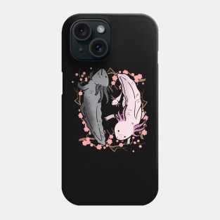 Axolotl Lover Yin Yang Phone Case