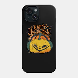 Halloween Happy Halloween Pumpkin Headphone Costum Phone Case