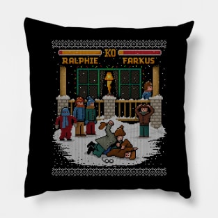 The Christmas Fight Pillow