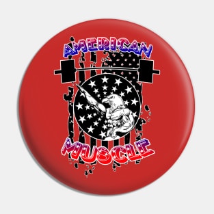 American Muscle Pin