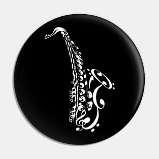 Sax for Life Pin