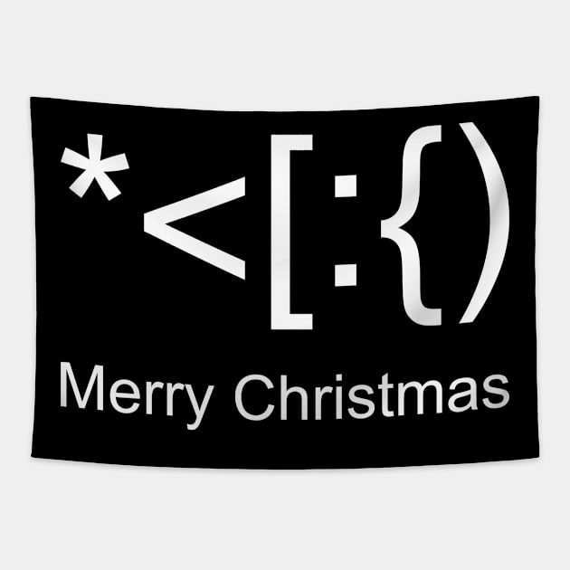 Merry Christmas Sign Brackets Office Tapestry by Hariolf´s Mega Store