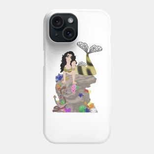 Mermaid - Bee happy Phone Case