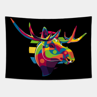 The Great Moose Horns Tapestry