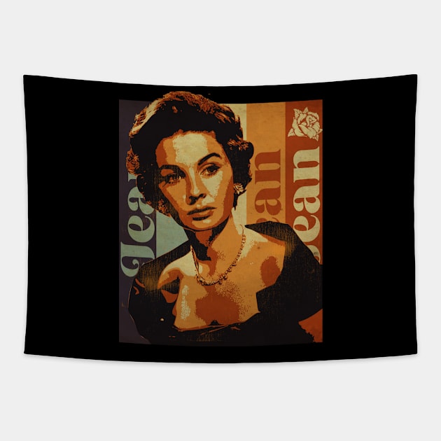 Golden Age Beauty Actress Tapestry by CTShirts