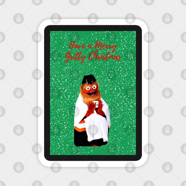 have a merry gritty christmas! Magnet by cartershart