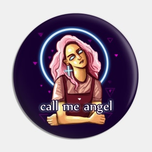 Sassy angel Pin