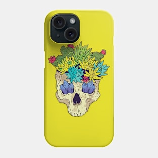 Cactus Crystal Skull Phone Case