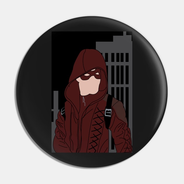 Colton Haynes as Red Arrow Pin by DaniVan